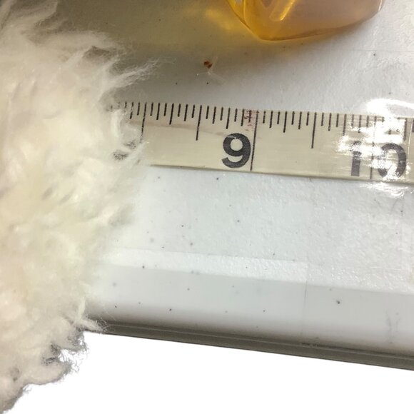 Disney Aristocats Marie Plush Toy 8” White Kitty Cat Stuffed Animal Pink Bow - Picture 7 of 7